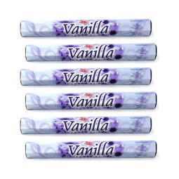 Betisoare parfumate Vanilla 6x20b - HEM