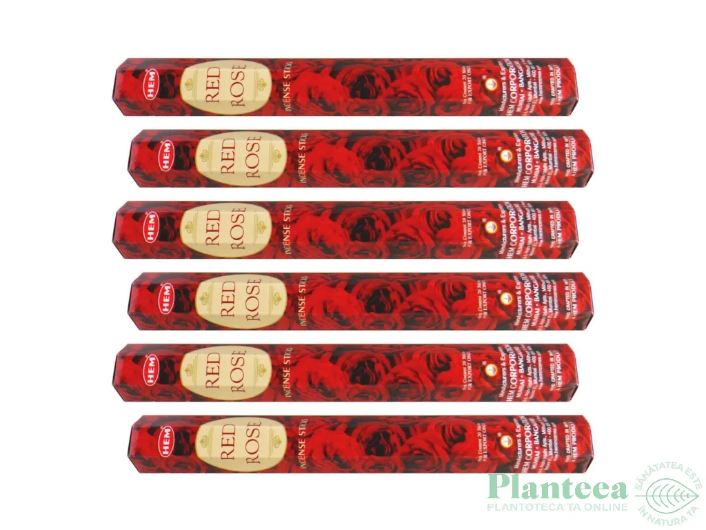 Pachet Betisoare parfumate Red Rose 6x20b - HEM