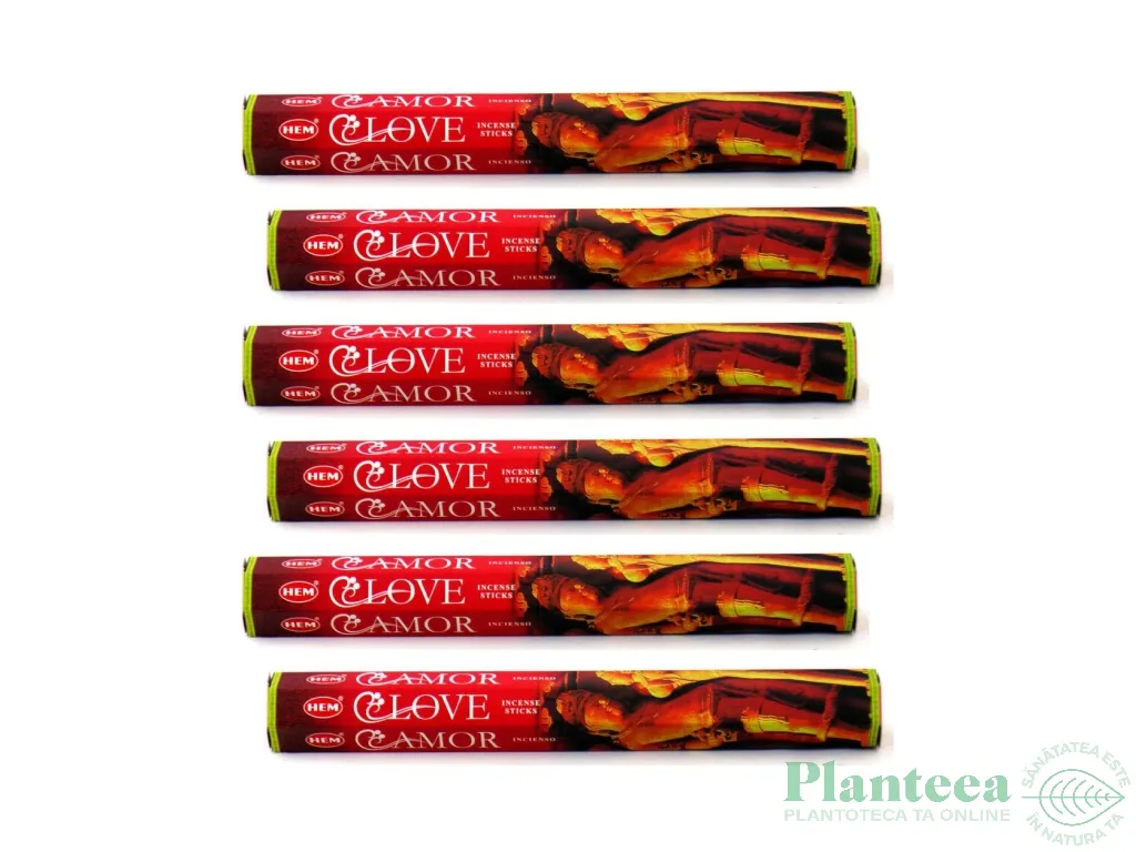 Pachet Betisoare parfumate Love 6x20b - HEM