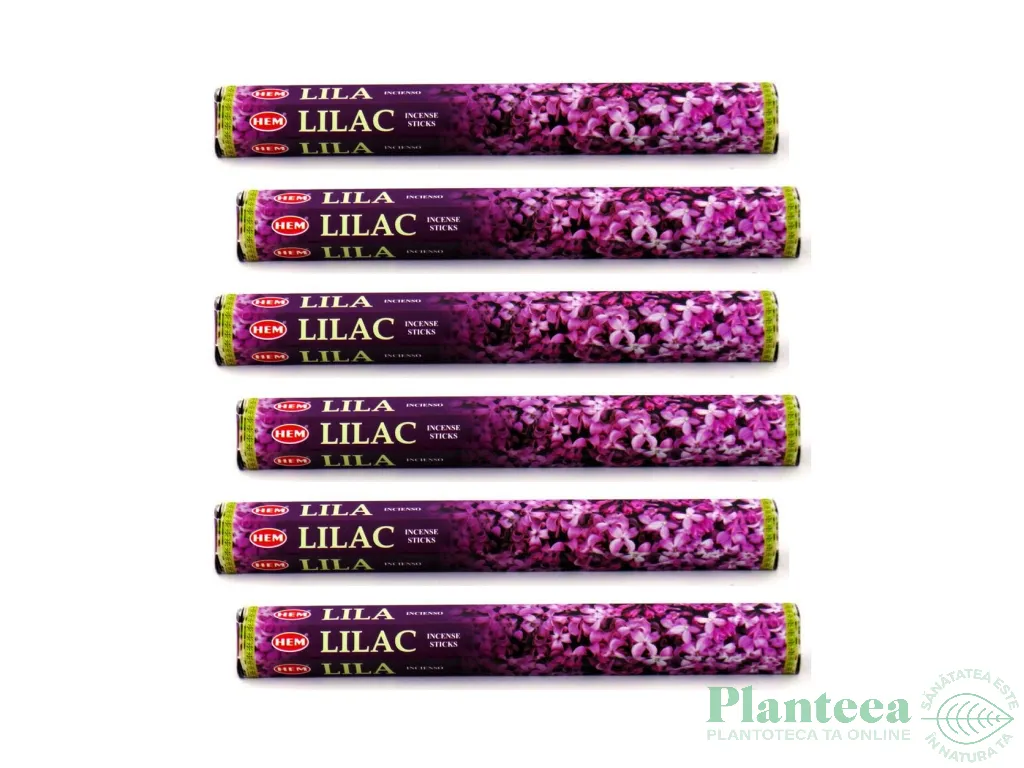 Pachet Betisoare parfumate Liliac 6x20b - HEM