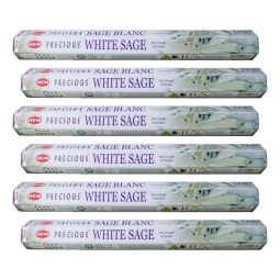 Pachet Betisoare parfumate Precious White Sage 6x20b - HEM