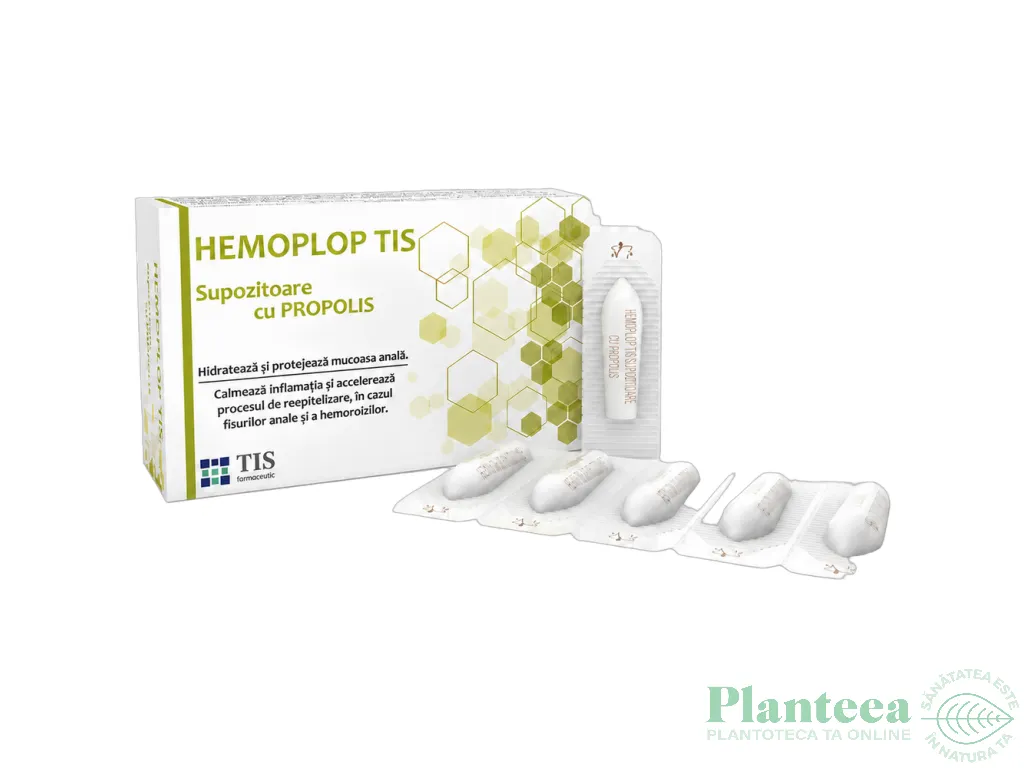 Supozitoare propolis Hemoplop 5b - TIS