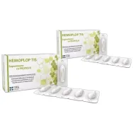 Set Supozitoare propolis Hemoplop 2x10b - TIS