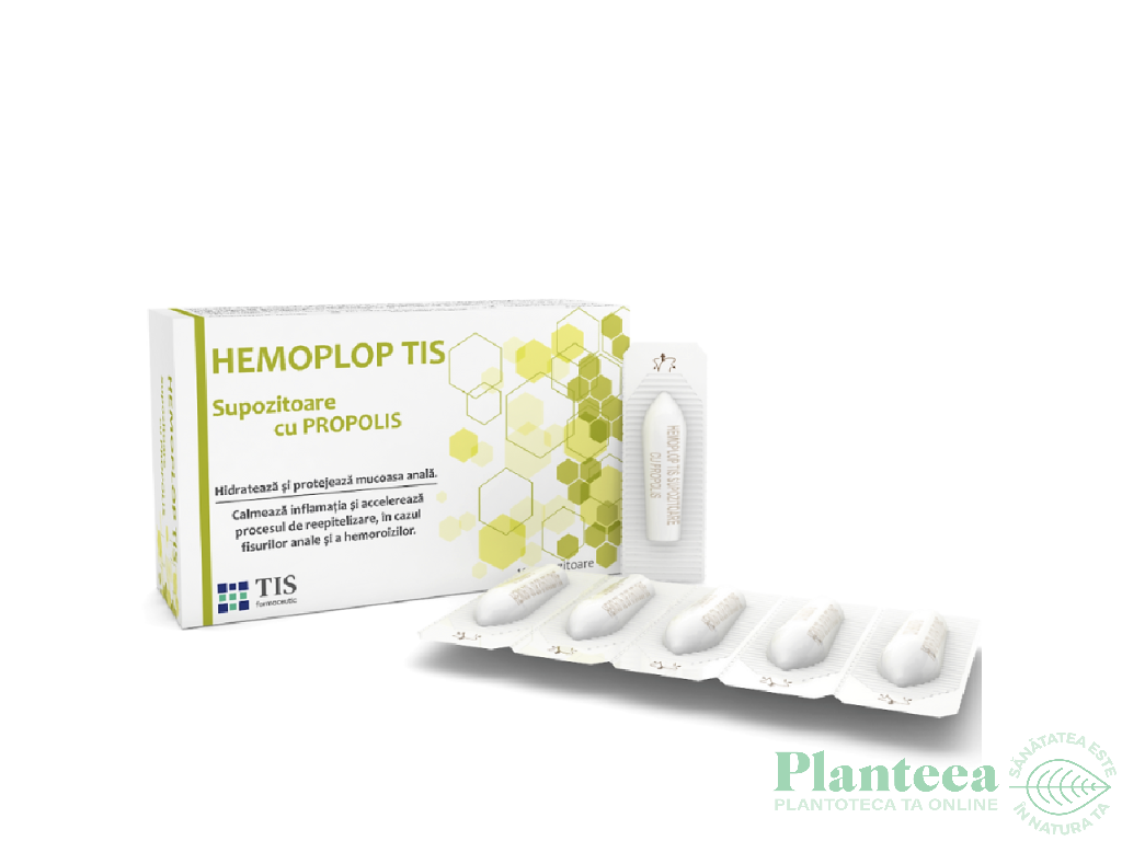 Supozitoare propolis Hemoplop 10b - TIS