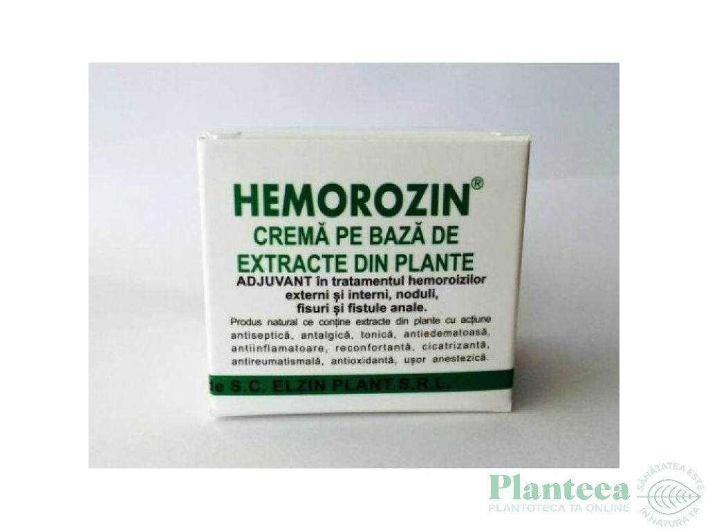 Crema Hemorozin 50ml - ELZIN PLANT