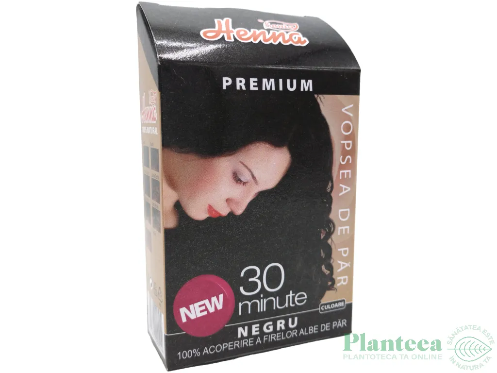 Henna negru Sonia Premium 60g - KIAN COSMETICS