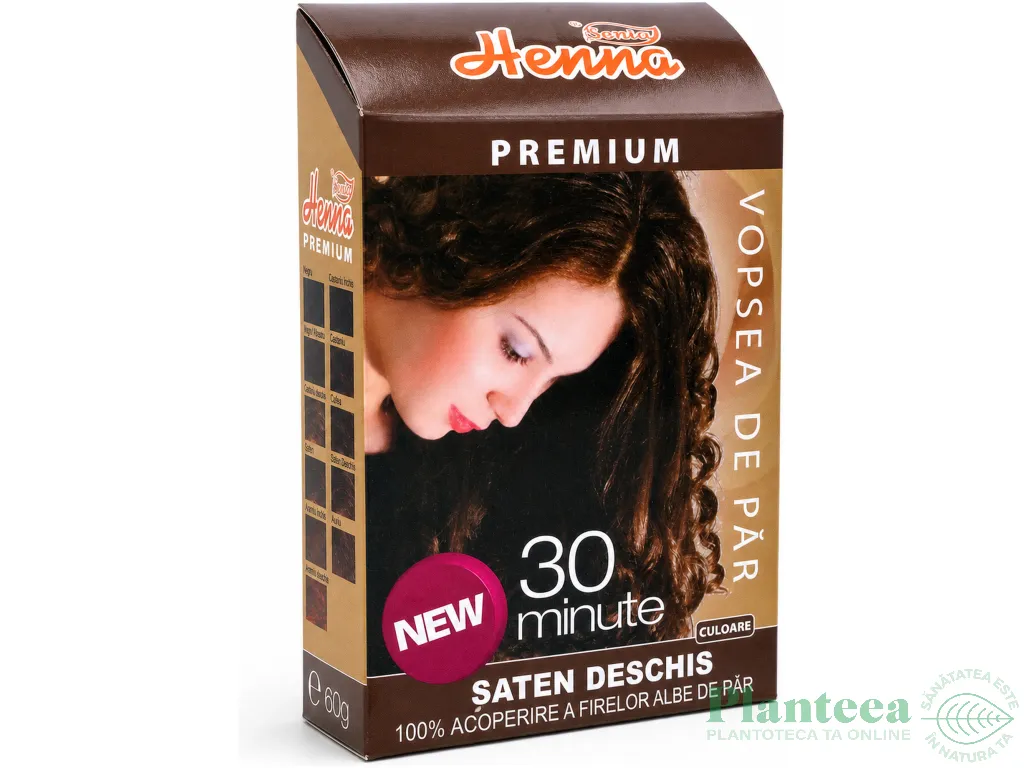 Henna saten deschis Sonia Premium 60g - KIAN COSMETICS