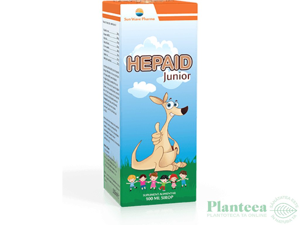 Sirop hepaid junior 100ml - SUN WAVE PHARMA