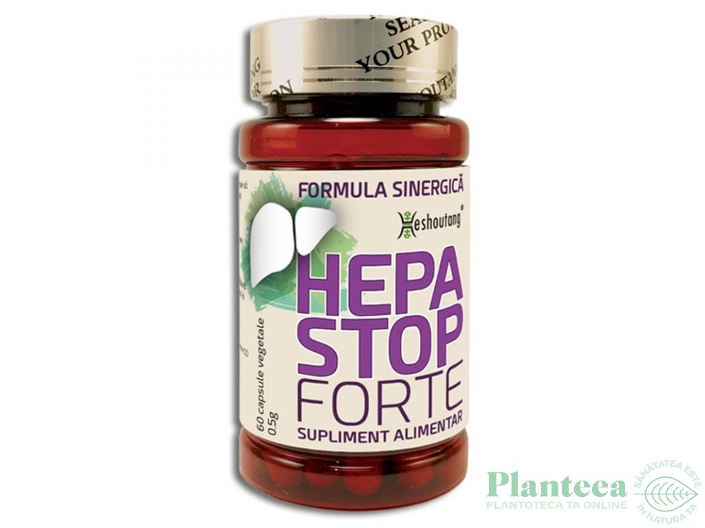 HepatoStop forte 60cps - HESHOUTANG TCM