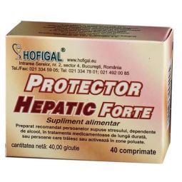 Protector hepatic forte 40cp - HOFIGAL
