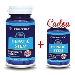 Pachet Hepatic+ stem 60+10cps - HERBAGETICA