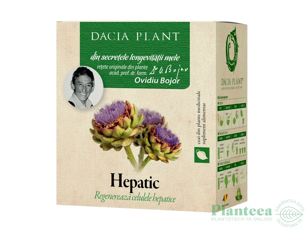 Ceai hepatic 50g - DACIA PLANT