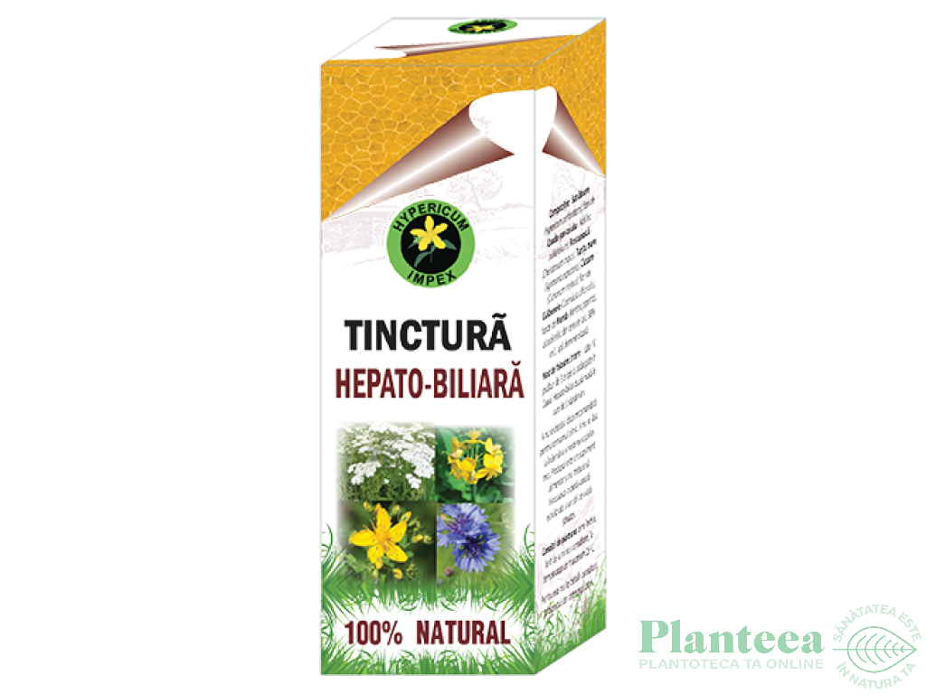 Tinctura hepato biliara 50ml - HYPERICUM PLANT