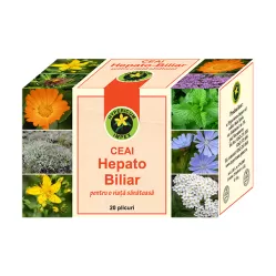 Ceai hepato biliar 20dz - HYPERICUM PLANT