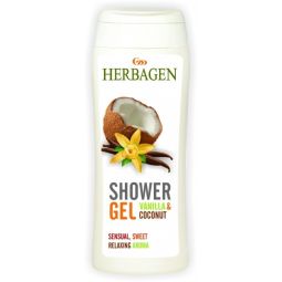 Gel dus vanilie cocos 250ml - HERBAGEN