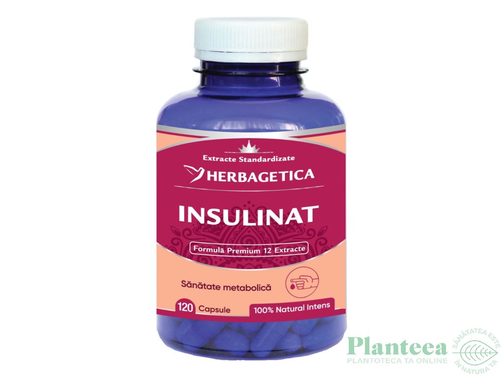 Insulinat 120cps - HERBAGETICA