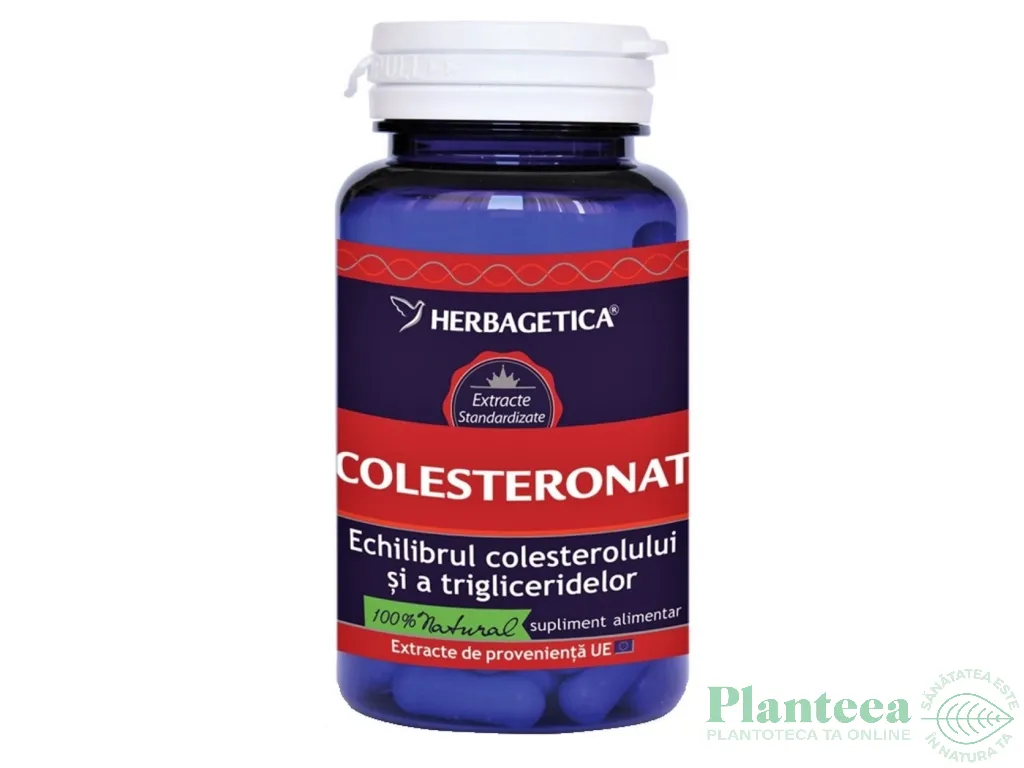 Colesteronat 30cps - HERBAGETICA