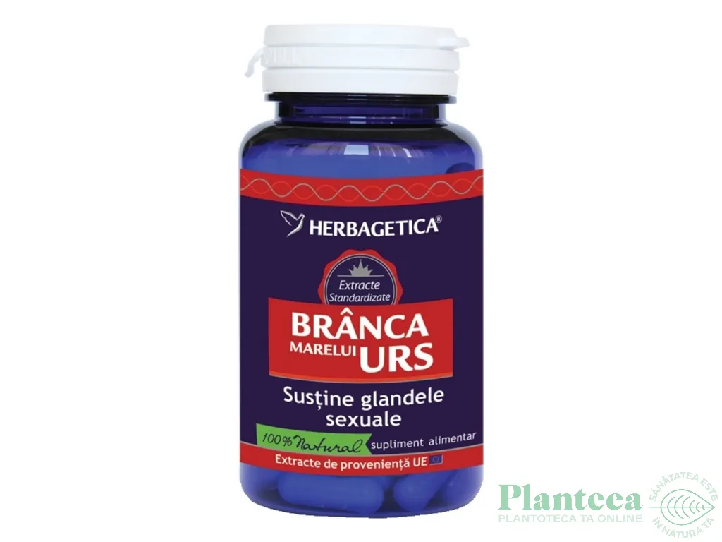 Branca marelui urs 30cps - HERBAGETICA