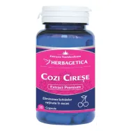Pachet Cozi cirese extract 60+30cps - HERBAGETICA