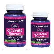 Pachet Cicoare extract 60+30cps - HERBAGETICA