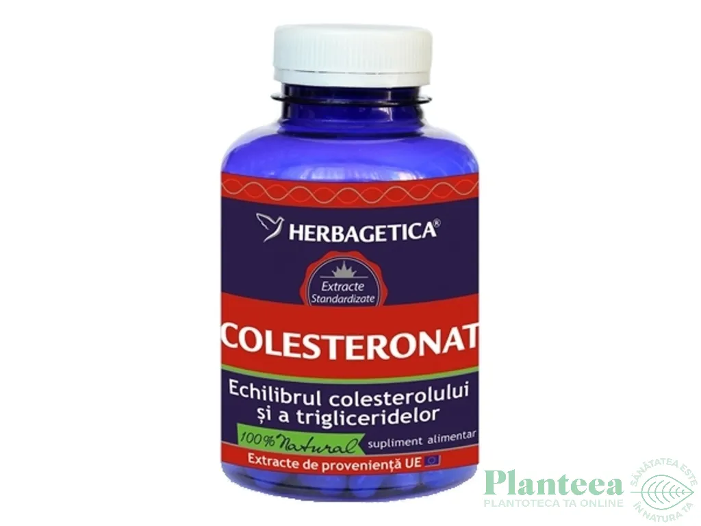 Colesteronat 120cps - HERBAGETICA