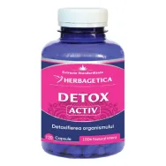 Detox activ 120cps - HERBAGETICA