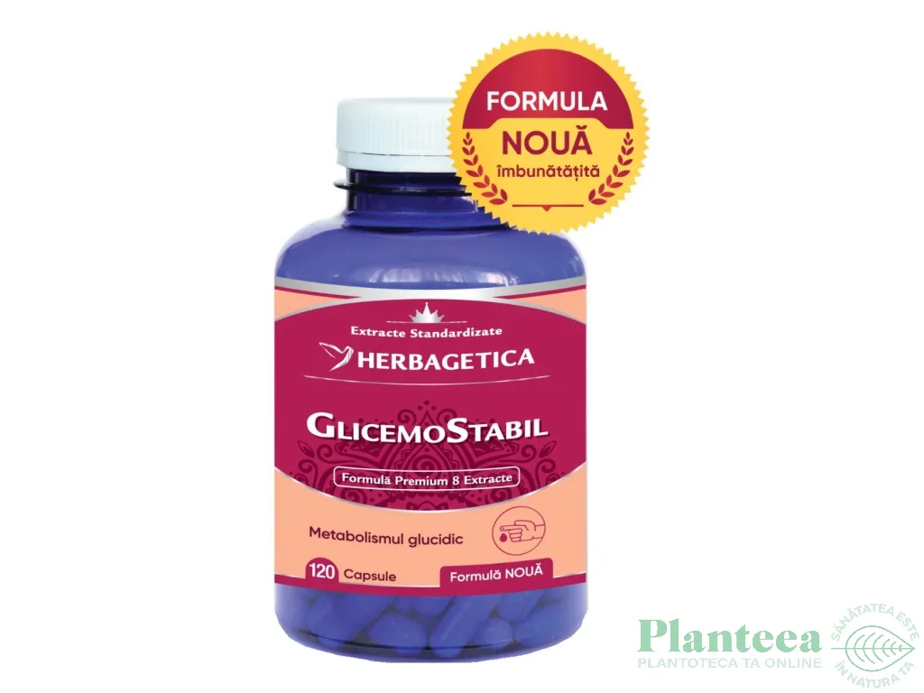 Glicemostabil 120cps - HERBAGETICA