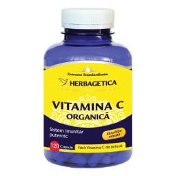 Vitamina C organica 120cps - HERBAGETICA