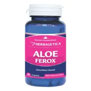 Pachet Aloe ferox 60+30cps - HERBAGETICA