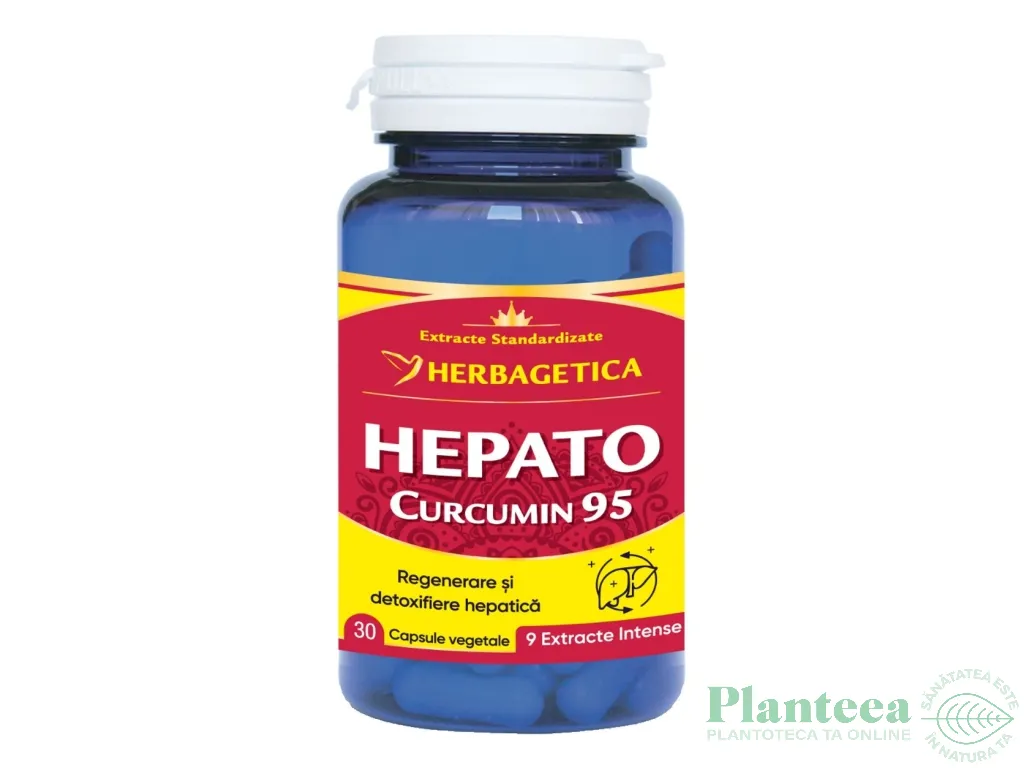 Hepato+ curcumin95 30cps - HERBAGETICA