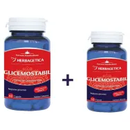 Pachet Glicemostabil 60+10cps - HERBAGETICA