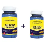 Pachet Siliciu organic 60+10cps - HERBAGETICA