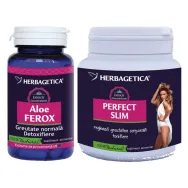 Kit Slim Ferox [Perfect slim 210g+Aloe ferox 30cps] 2b - HERBAGETICA