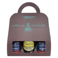 Kit Stress Free [5HTP+Rhodiola+Magneziu organic] 2x30cps+60cps - HERBAGETICA