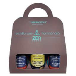 Kit Stress Free [5HTP+Rhodiola+Magneziu organic] 2x30cps+60cps - HERBAGETICA