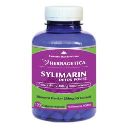 Sylimarin detox forte 120cps - HERBAGETICA