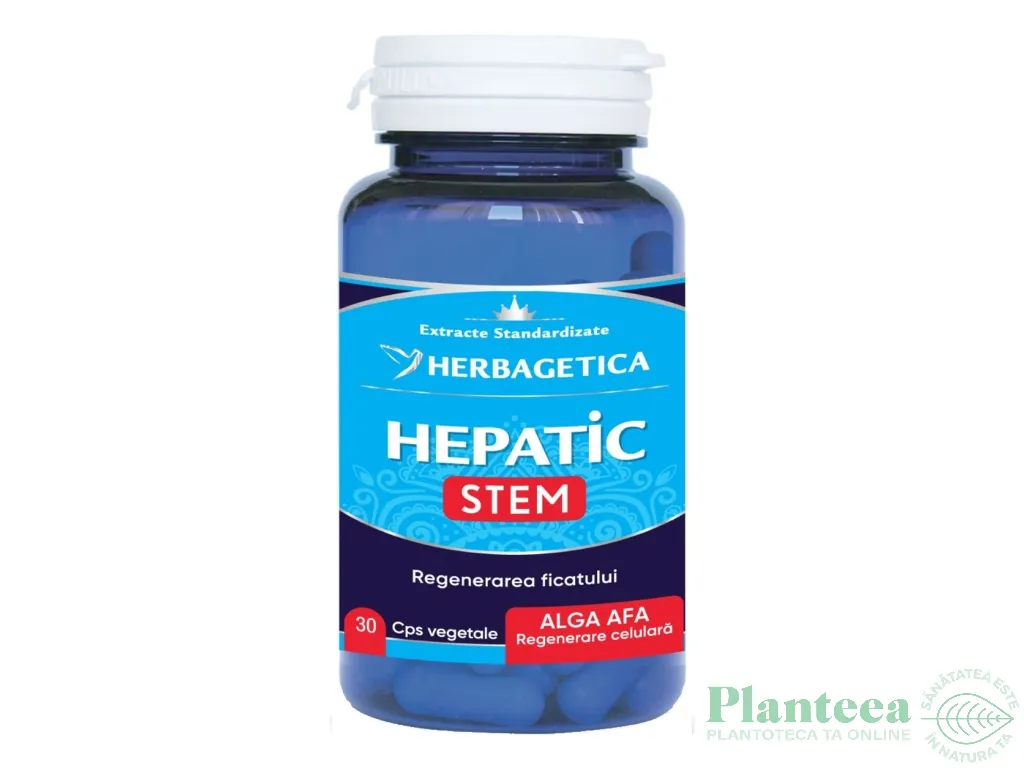Pachet Hepatic+ stem 60+30cps - HERBAGETICA