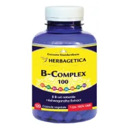 B complex 100mg 120cps - HERBAGETICA