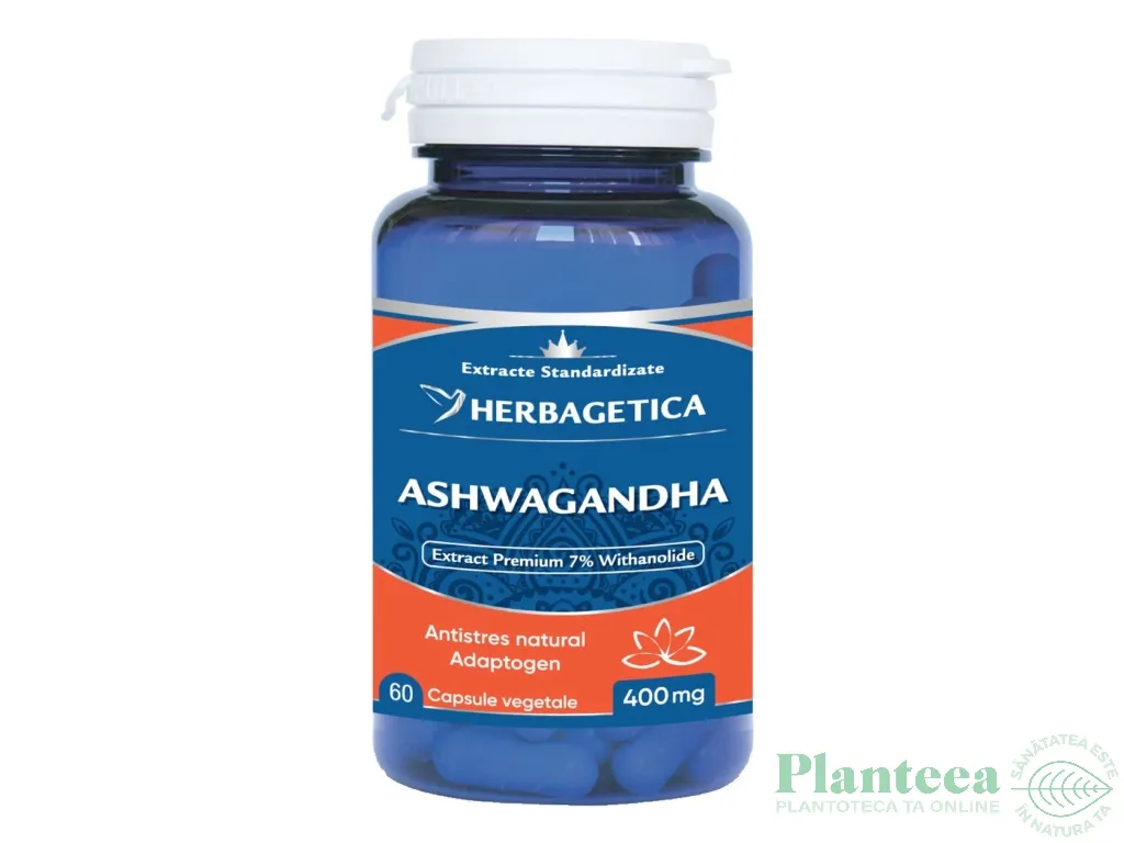 Ashwagandha 60cps - HERBAGETICA