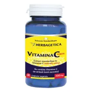 Vitamina C forte naturala nativa 400mg 30cps - HERBAGETICA