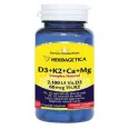Complex natural [Detrix] D3 K2 Ca Mg 30cps - HERBAGETICA