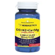 Complex natural [Detrix] D3 K2 Ca Mg 30cps - HERBAGETICA