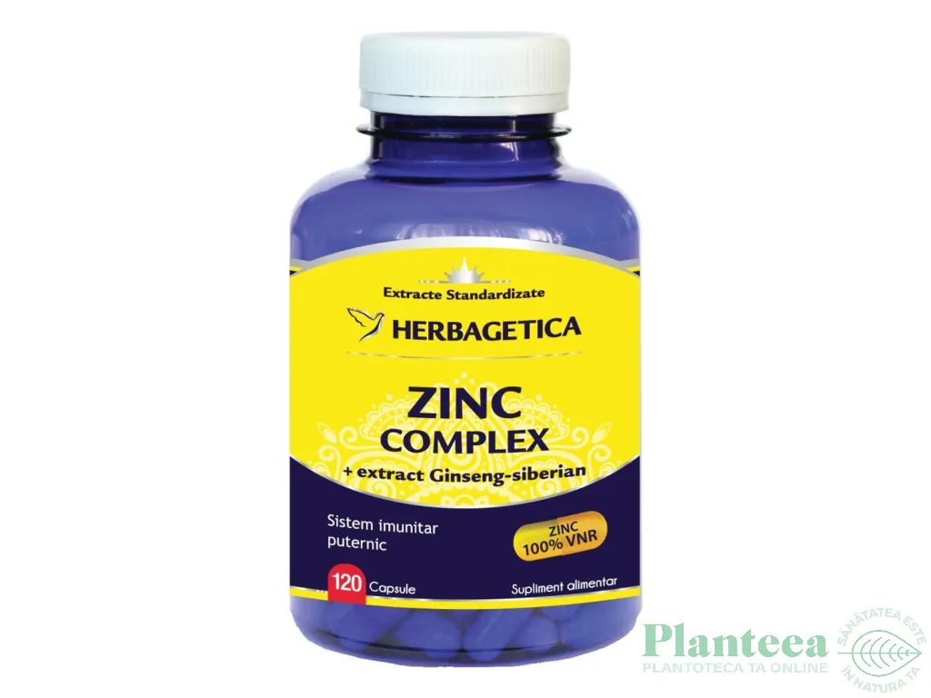 Zinc complex 120cps - HERBAGETICA