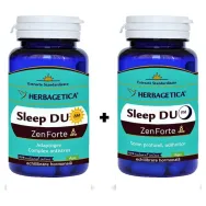 Pachet Sleep Duo AM+PM ZenForte 2x120cps - HERBAGETICA