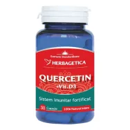Quercetin vitamina D3 30cps - HERBAGETICA