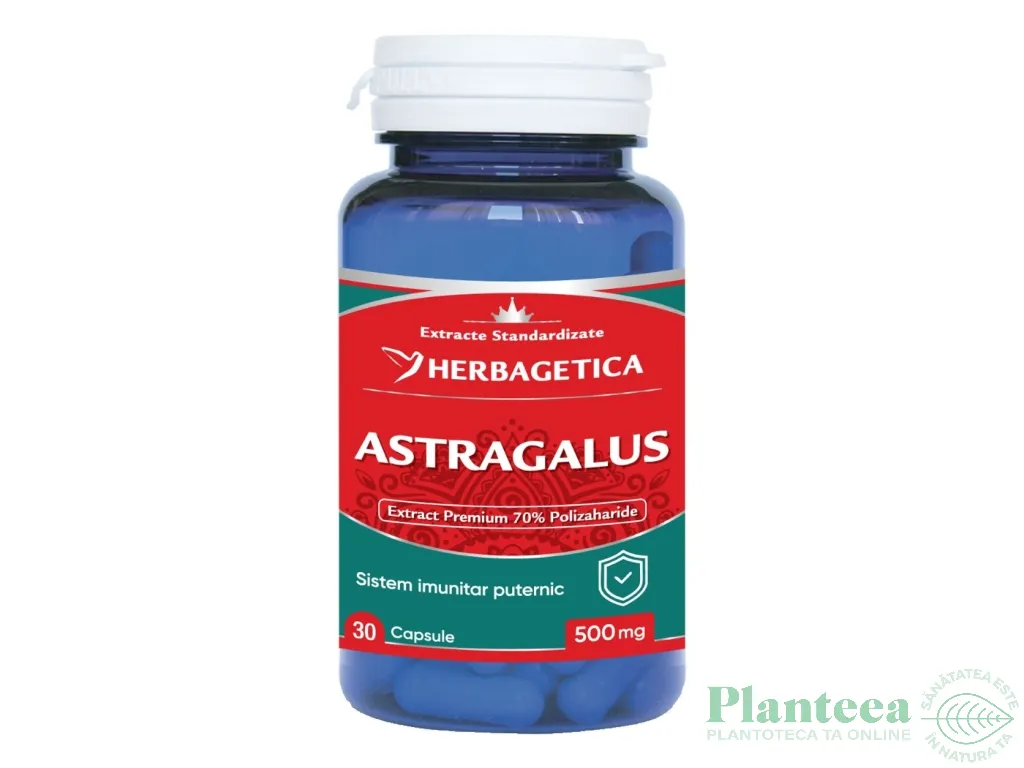 Astragalus 500mg 30cps - HERBAGETICA