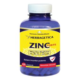Zinc forte 120cps - HERBAGETICA