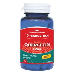 Quercetin zinc 30cps - HERBAGETICA