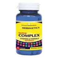 Super complex vitamine minerale 60cps - HERBAGETICA