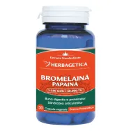 Bromelaina papaina 30cps - HERBAGETICA